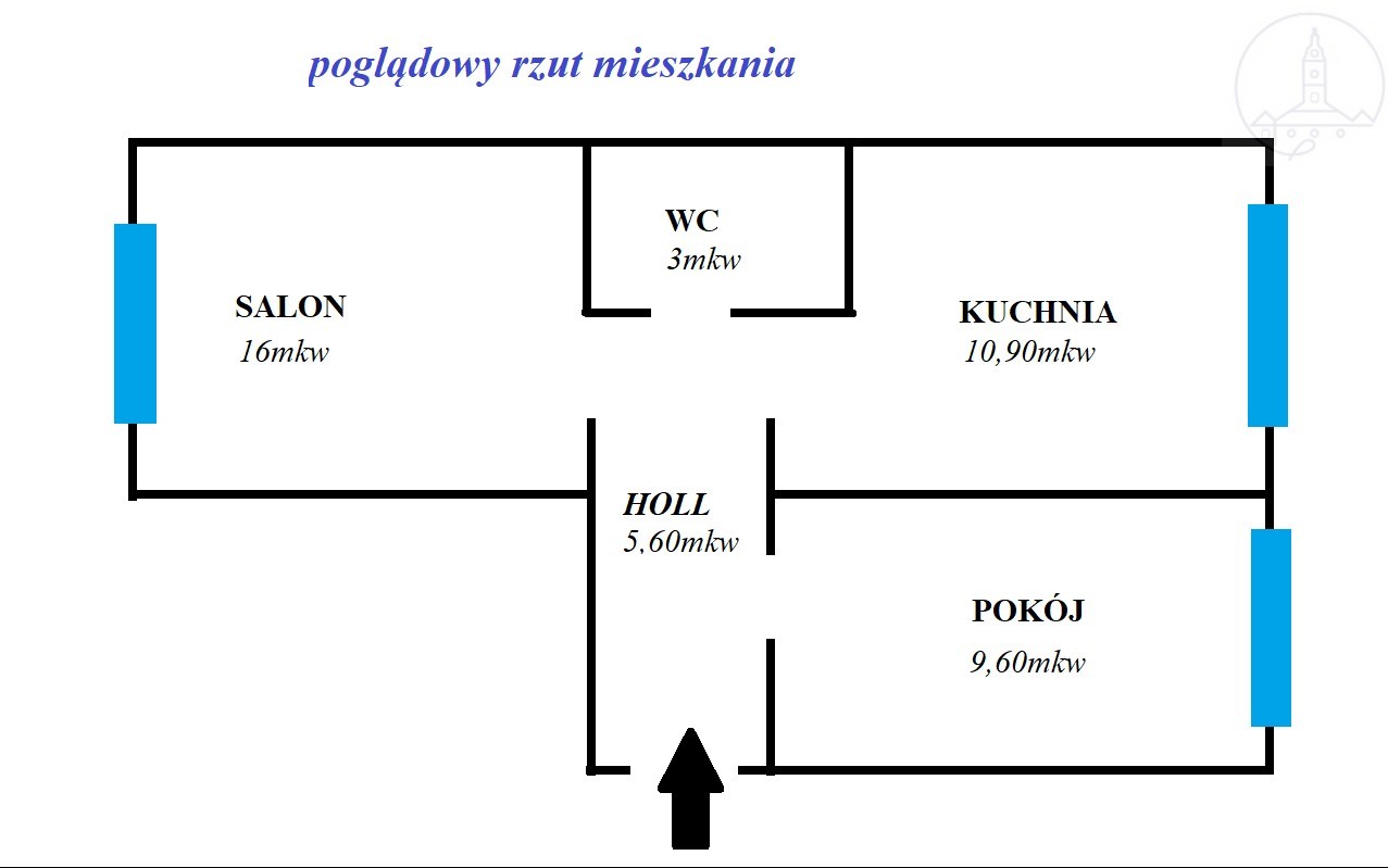 rzut centrum I pietro