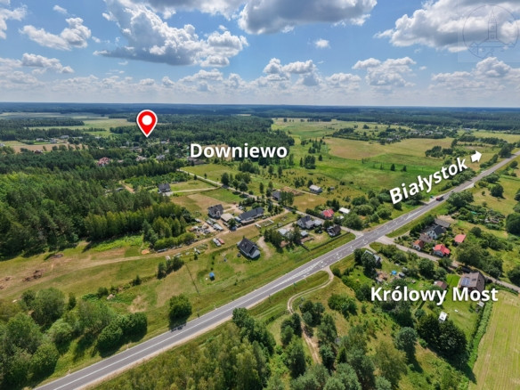 downiewo królowy most puszcza knyszyńska działka sprzedam działkę dom na wsi rekreacja turystyka domek siedlisko podlasie podlaskie