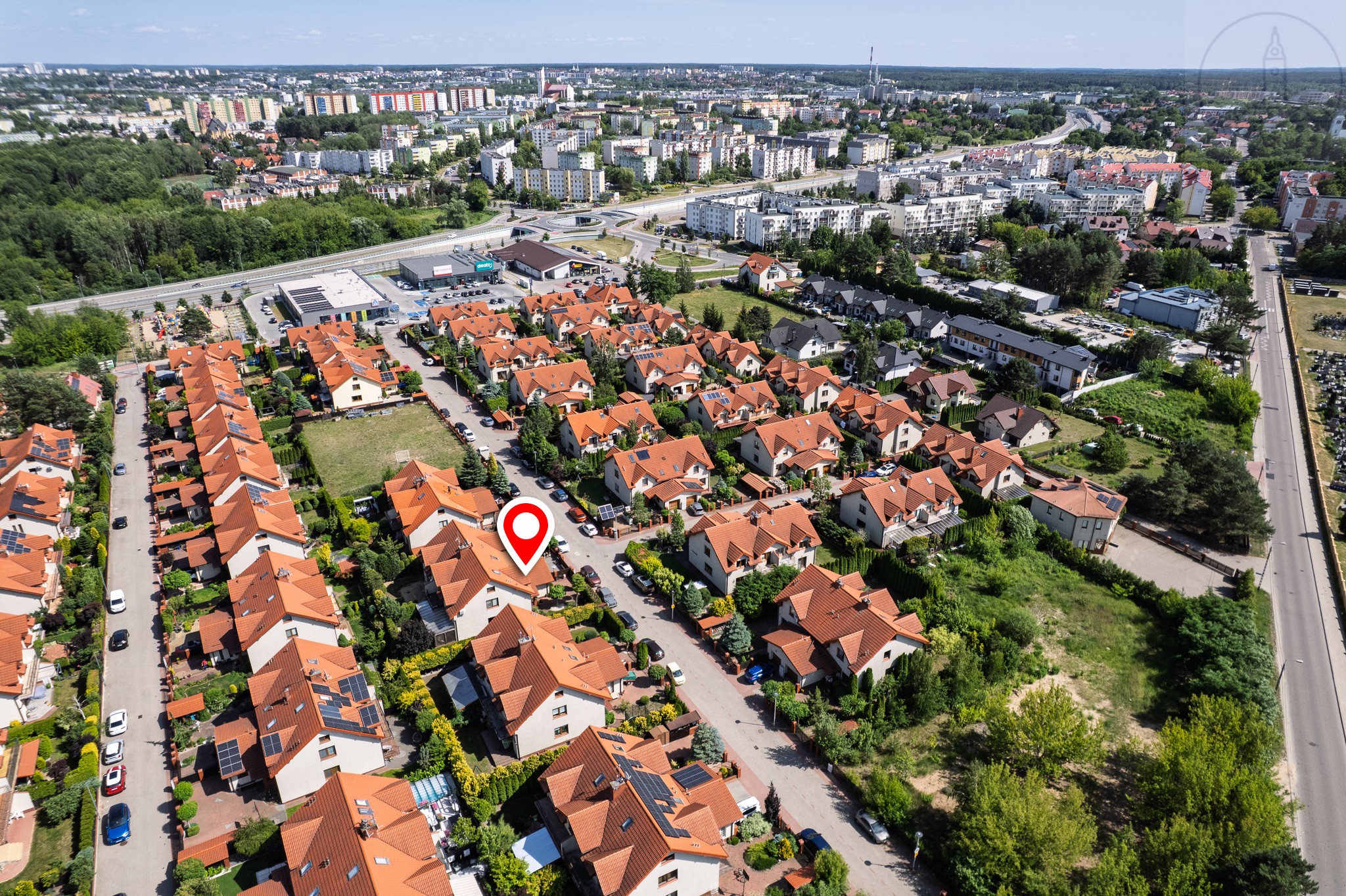 ul. Sympatyczna os. Leśna Dolina bliźniak